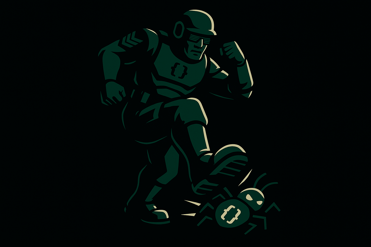 Sarge stopping a malicious software bug before it enters the system